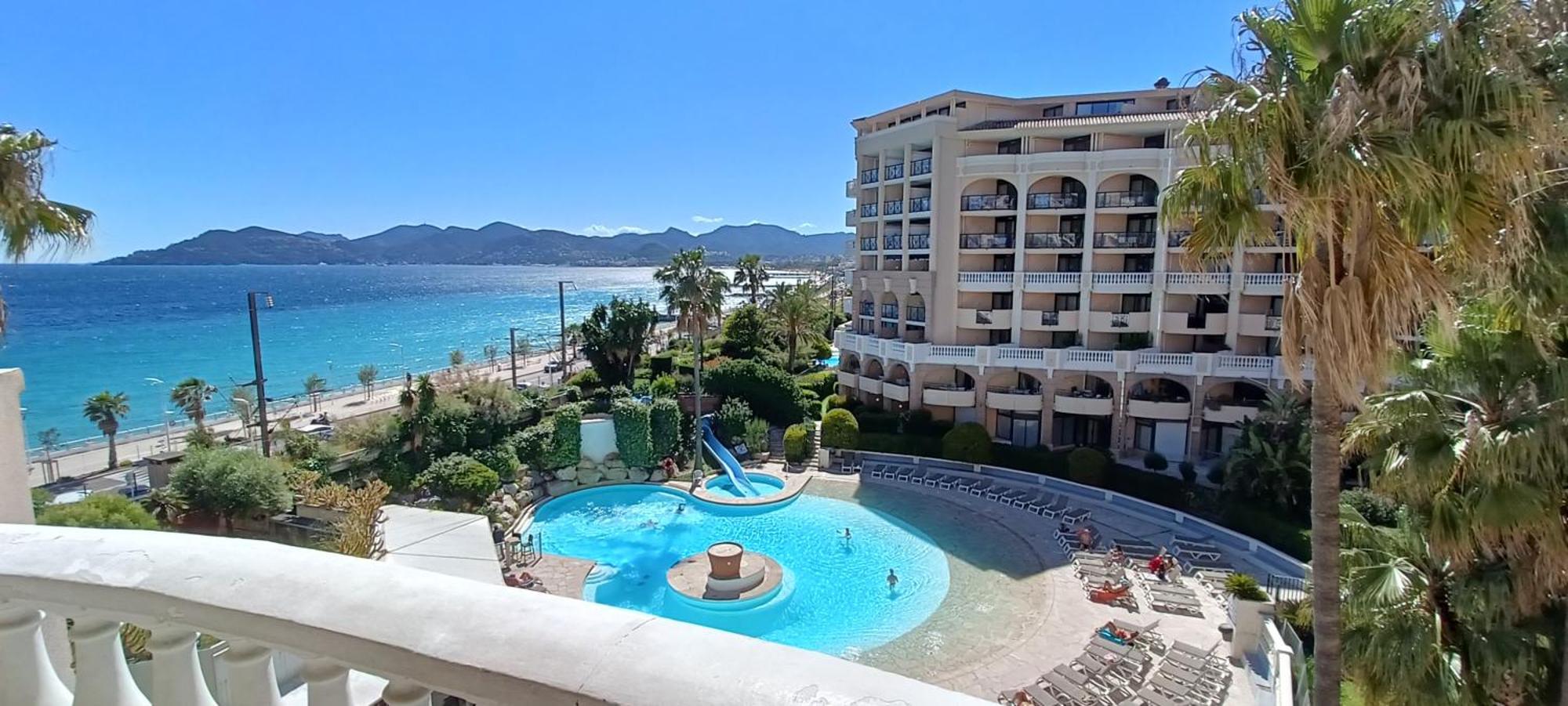 #Cannes Boccacabana Beach, Seafront, In Resid Pierre&Vacances 3 Stars Bagian luar foto